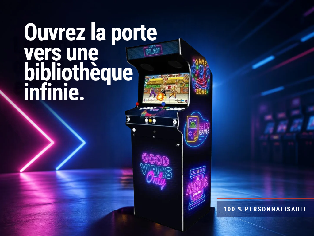 MBA STELLA MA BORNE ARCADE PERSONNALISABLE SUR MESURE BOIS