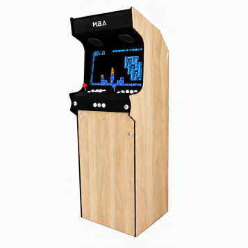 Borne d’Arcade Classic XL BOIS VÉRITABLE HÉVÉA LAMELLÉ COLLÉ