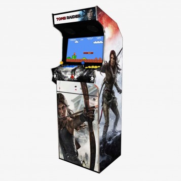 Borne Arcade Classic Profil Droit Modèle Tomb Raider ma-borne-arcade.fr