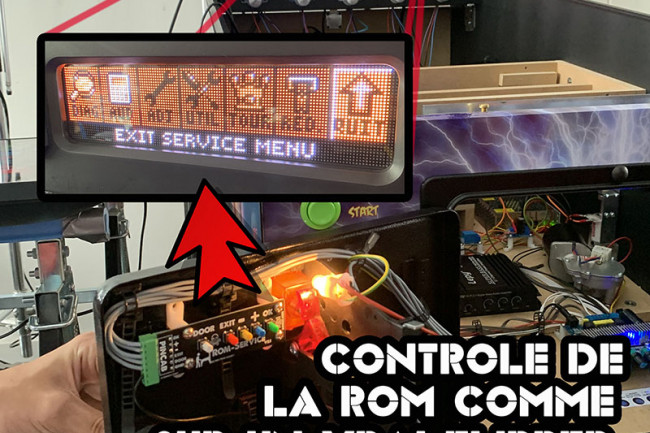 Carte contrôleur ROM Ma Borne d'Arcade Pincab