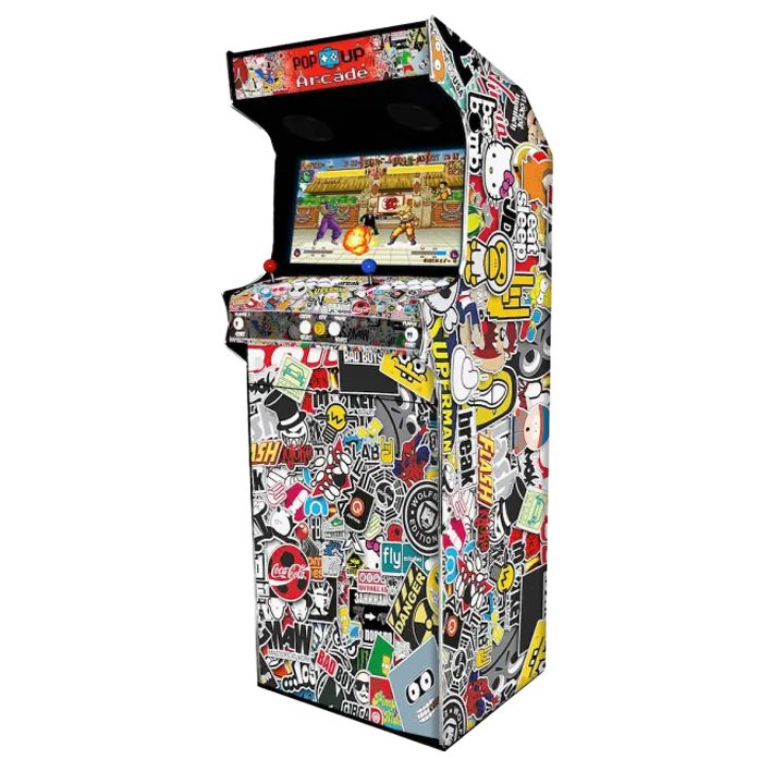 Borne d'arcade Art déco - De la déco avec des jeux des années 80