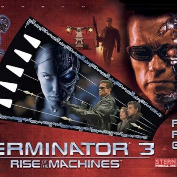 Flipper Terminator 3 : RISE OF MACHINES affiche